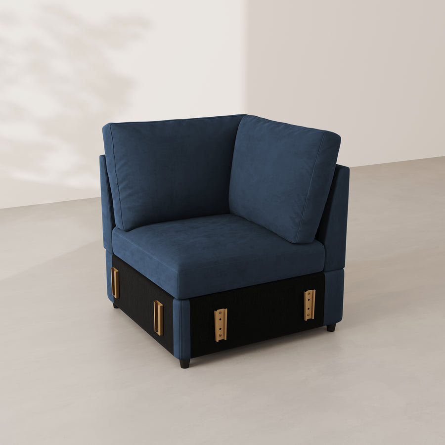 Navy-Blue-/-Velvet-Module-Corner-Seat