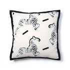 Zebra Rhythm Throw Pillow