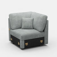 Frosted-Grey-/-Corduroy-Module-Corner-Seat