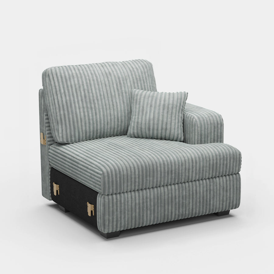 Frosted-Grey-/-Corduroy-Module-Right-Seat