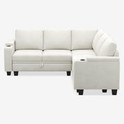 Vesper Pull-out Sectional Sofa