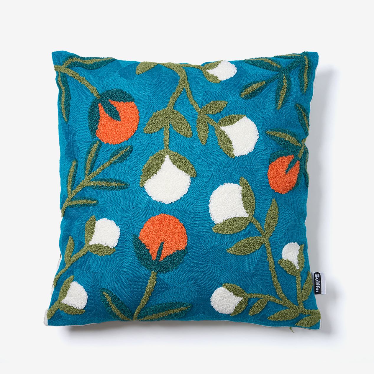 Floral Sonata Throw Pillow