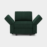 Soforia-Arm-Chair-Seaweed-Green-Corduroy-Adjustable-Backrest