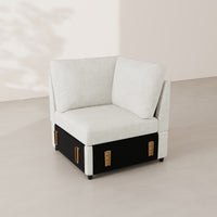 Misty-White-/-Chenille-Module-Corner-Seat