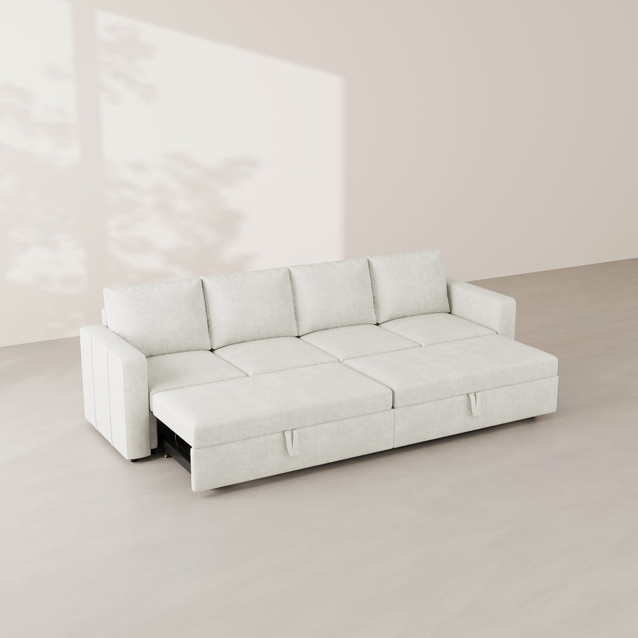 Misty-White-/-Chenille-4-Seat-Double-Pullout-Sofa