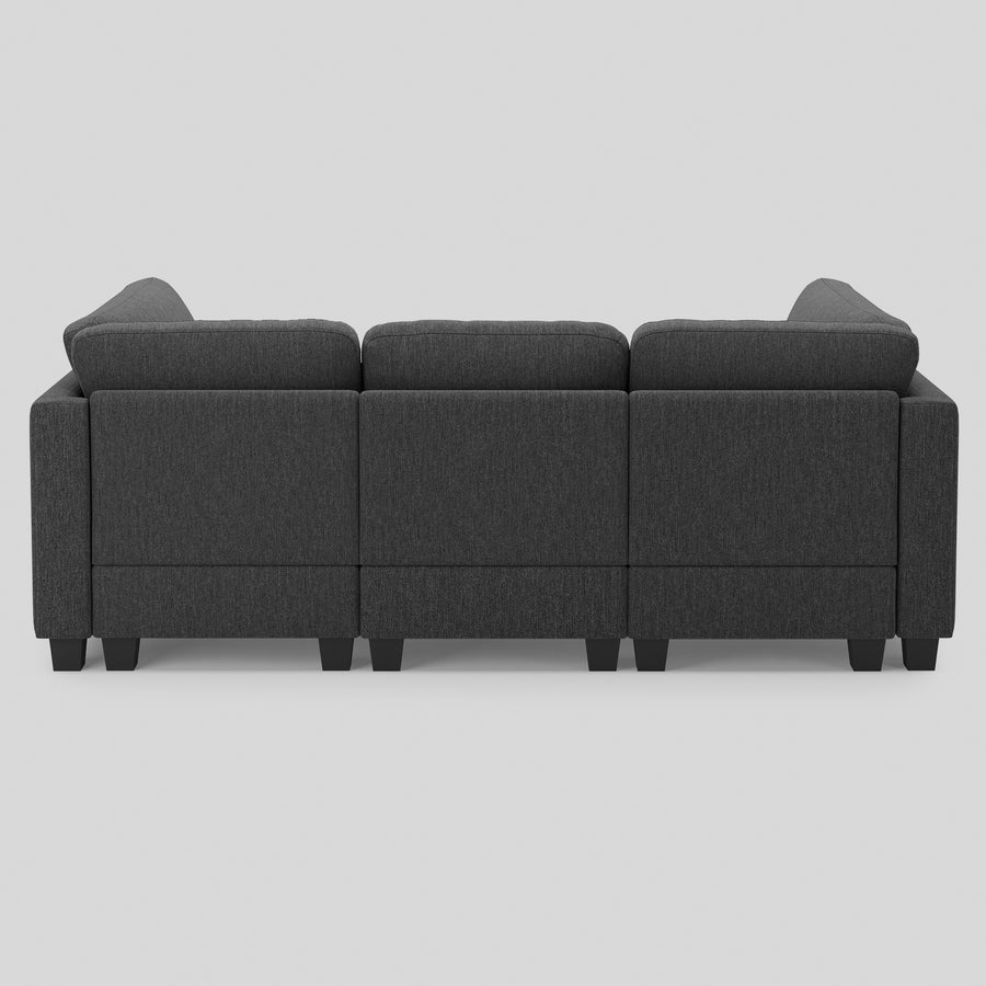 Charcoal-Grey-/-Terry-3-Seat-Sleeper-Sofa