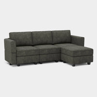Charcoal-Grey-/-Terry-4-Seat-L-Shaped-Sectional