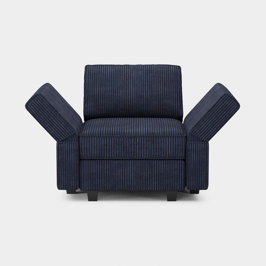Soforia-Arm-Chair-Indigo-Blue-Corduroy-Adjustable-Backrest