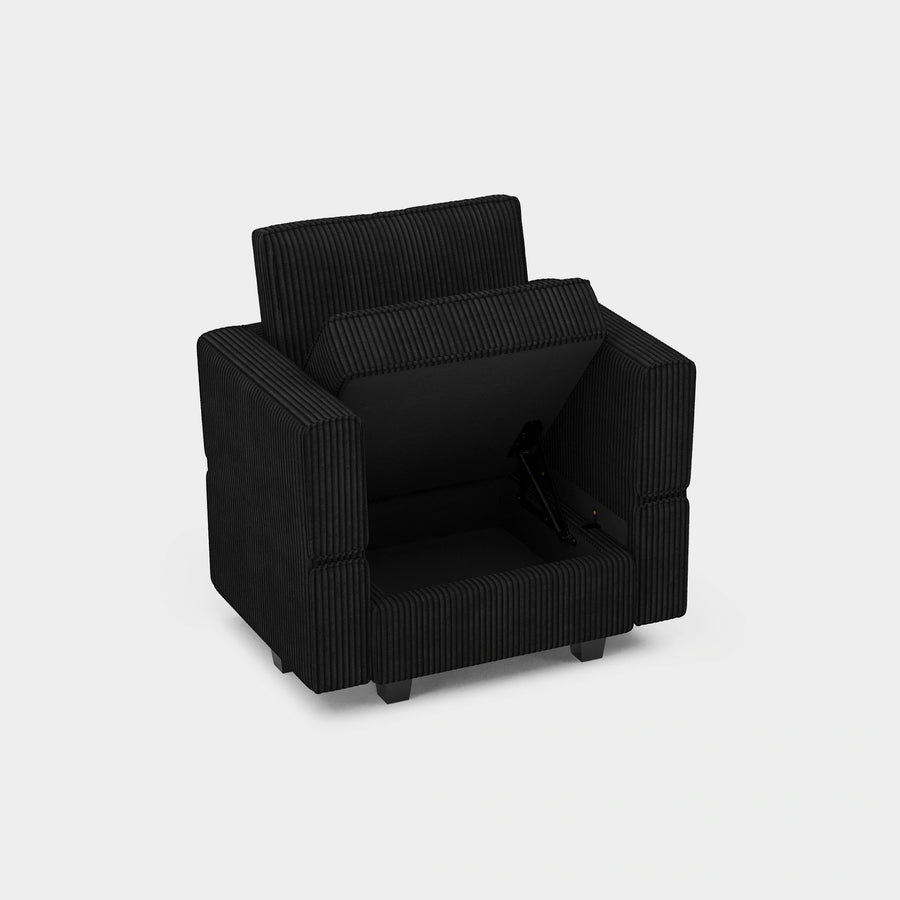 Soforia-Arm-Chair-Obsidian-Black-Corduroy-Corduroy-Storage