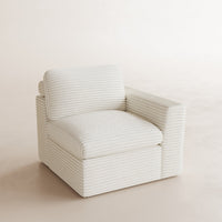 White-Beige-/-Corduroy-A-Side-Seat