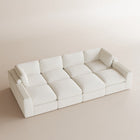 Corduroy-White-Beige-8-Seats-Sleeper-Sectional