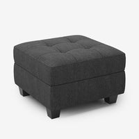 Shadow-Grey-/-Weave-Module-Ottoman