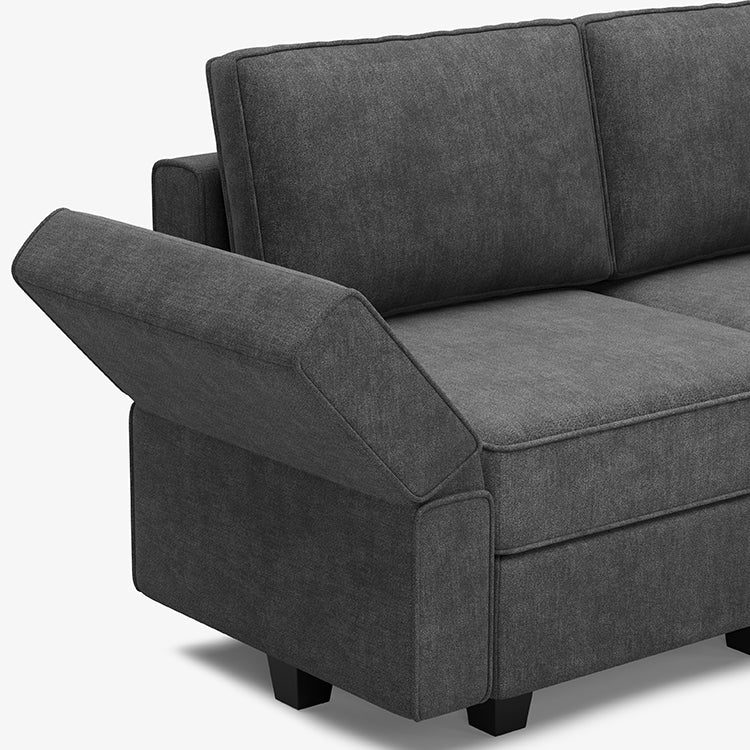 Belffin 6 Seats + 8 Sides  Modular Terry Sofa with Storage Seat