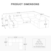 7-Seats-U-Shaped-Sectional-dimension