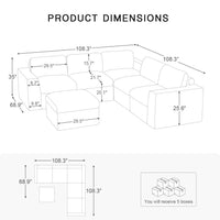 6-Seat-U-Shaped-Sectional-with-Return-dimension
