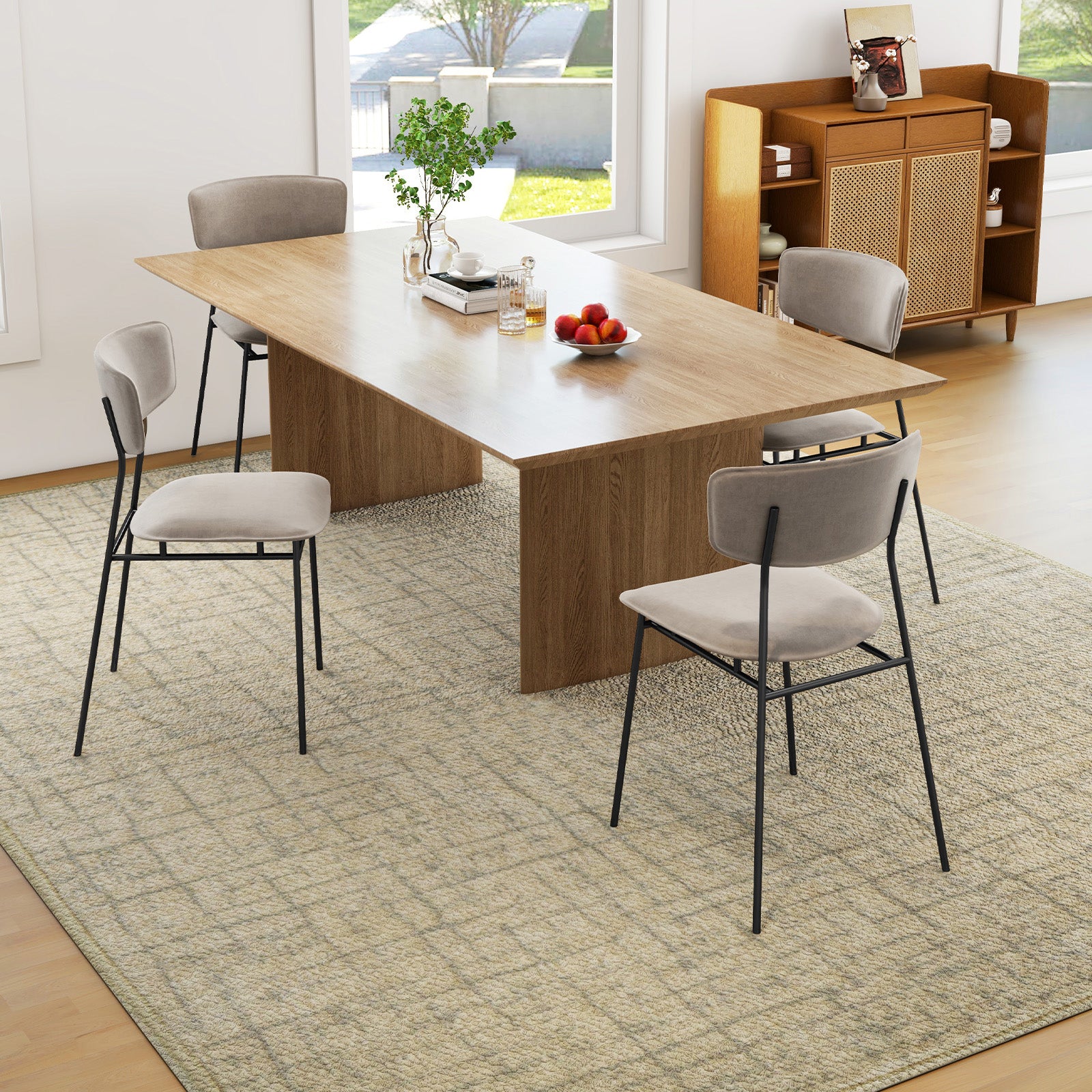 Vectora Geometric Area Rugs