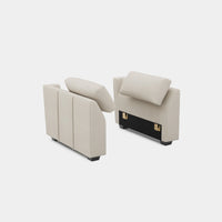 Misty-White -/-Chenille-Module-Pair-of-Arms
