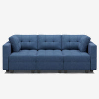 Prussian-Blue-/-Weave-6-Seat-Pit-Sectional