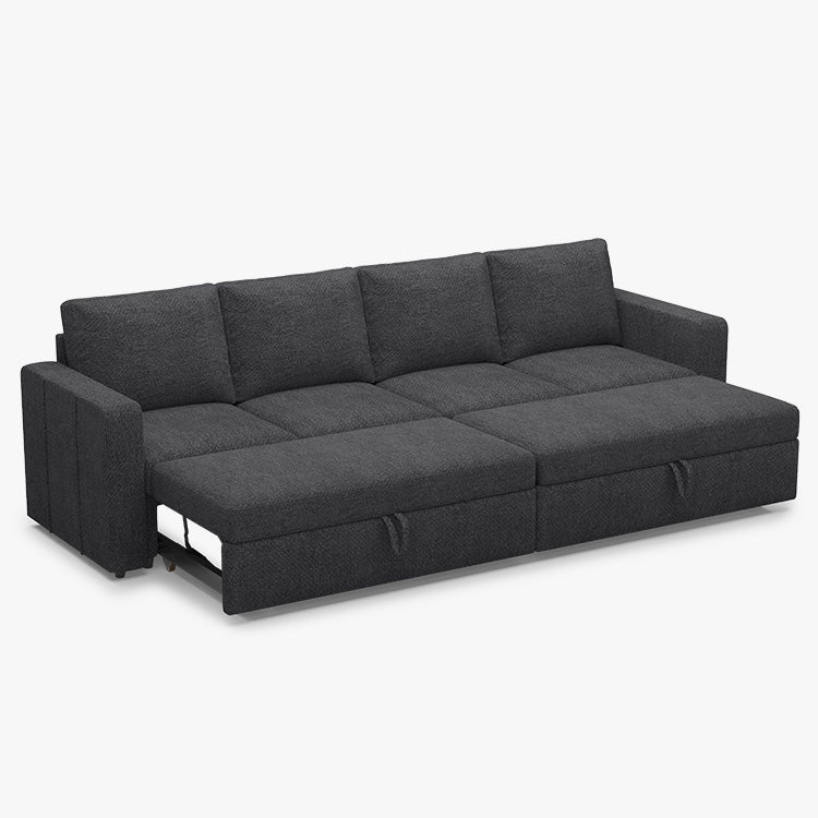 Belffin 4 Seats Modular Chenille Pull-out Sofa