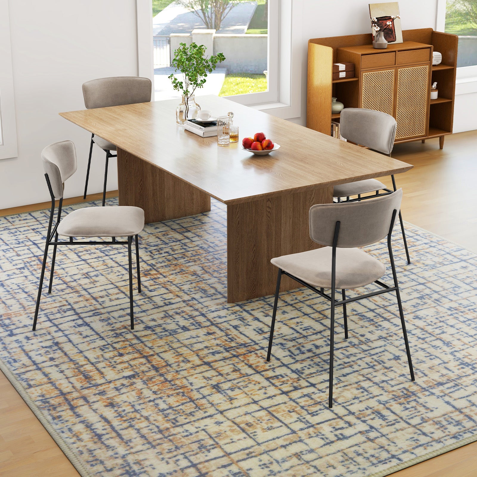 Vectora Geometric Area Rugs