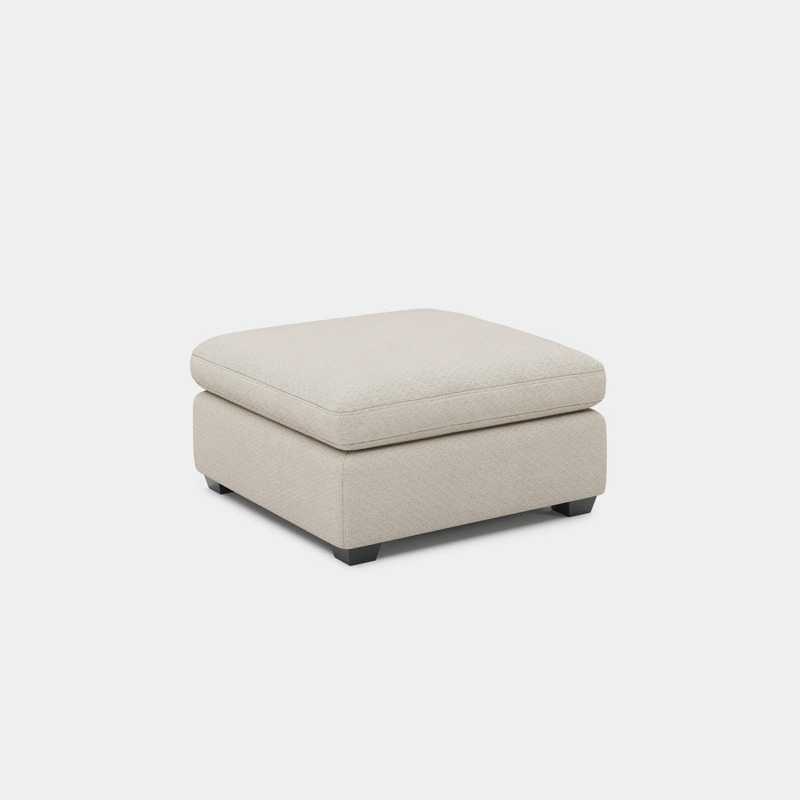 Misty-White-/-Chenille-Module-Ottoman
