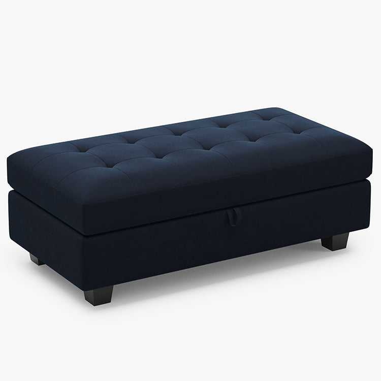 Belffin Modular Velvet Tufted Long Ottoman