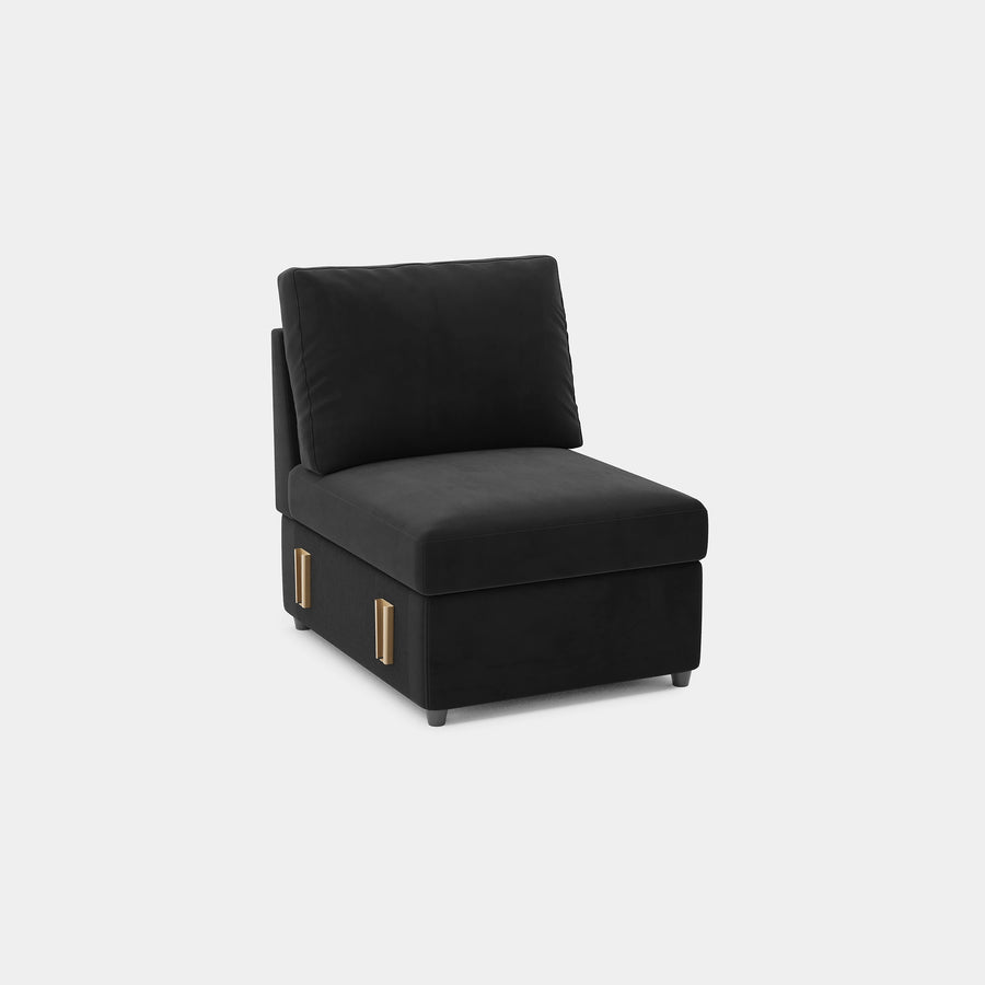 Ebony-Black-/-Velvet-Module-Seat