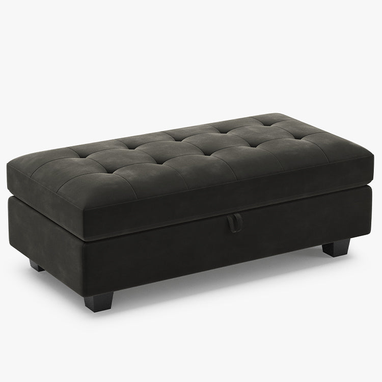 Belffin Modular Velvet Tufted Long Ottoman