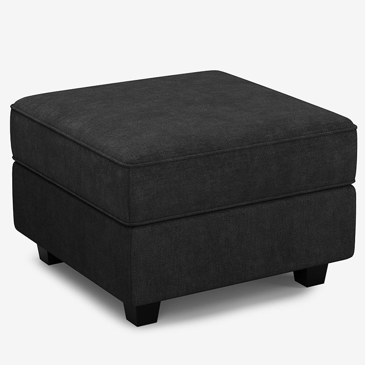 Basalt-Black-/-Terry-Module-Ottoman