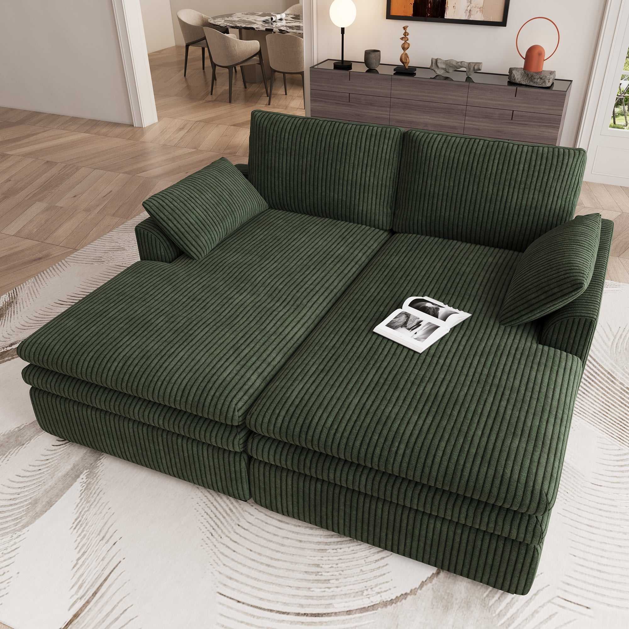 Vayla Dual-Layer Cushion sofa