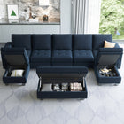 Huvona Storage Long Ottoman