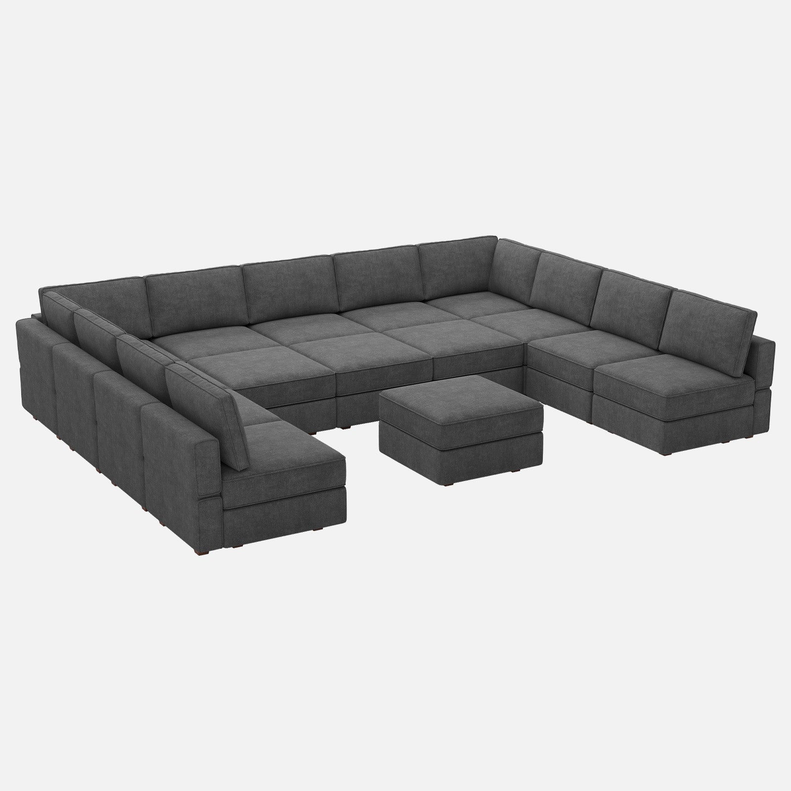 Belffin 14 Seats + 13 Sides Modular Oversized Terry Sofa