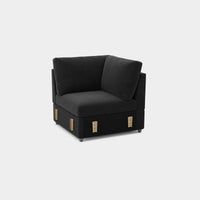 Ebony-Black-/-Velvet-Module-Corner-Seat