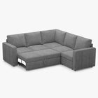 Belffin 5 Seats Modular Chenille Pull-out Sofa