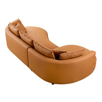 orange-brown-/-genuine-leather-left-l-shaped-sectional