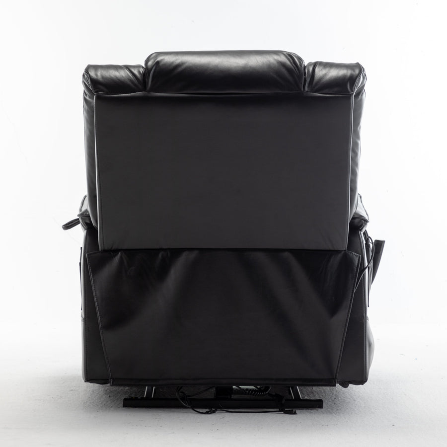 Sand-Black-/-Faux-Leather