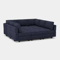 Indigo-Blue-/-Corduroy-9-Seat-Pit-Sectional