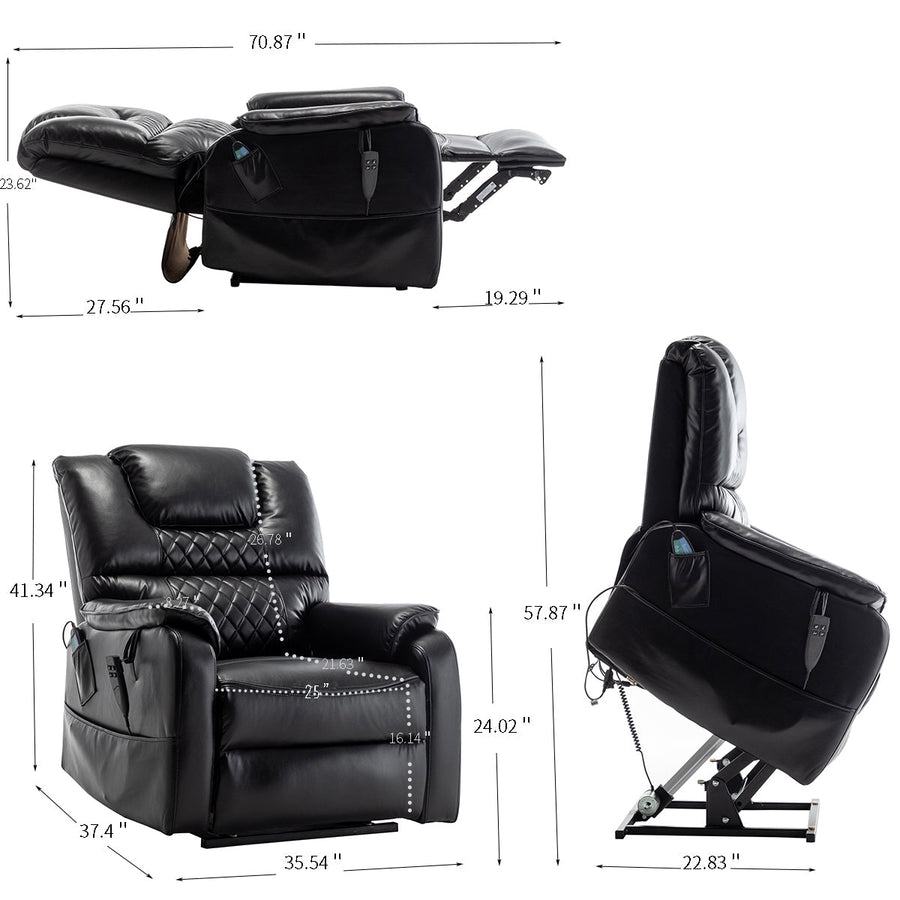 Sand-Black-/-Faux-Leather-dimension