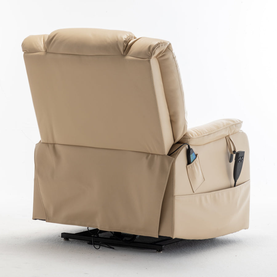 Smooth-Cream-/-Faux-Leather