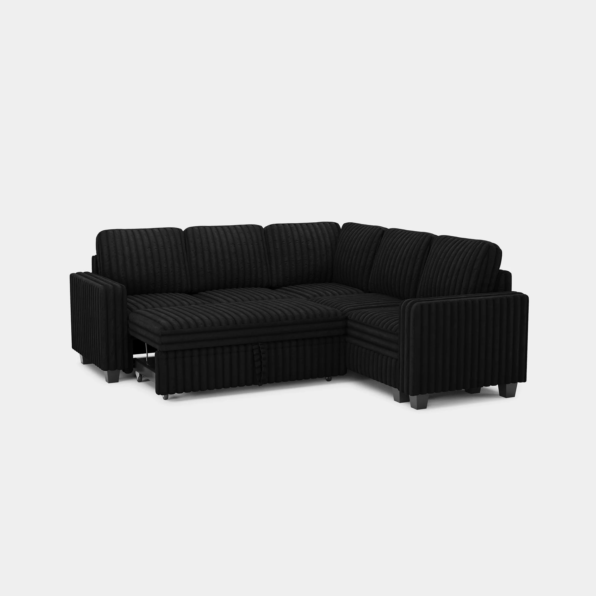 Piano-Black-/-Faux-Rabbit-Fur-Corduroy-A+B+D+G