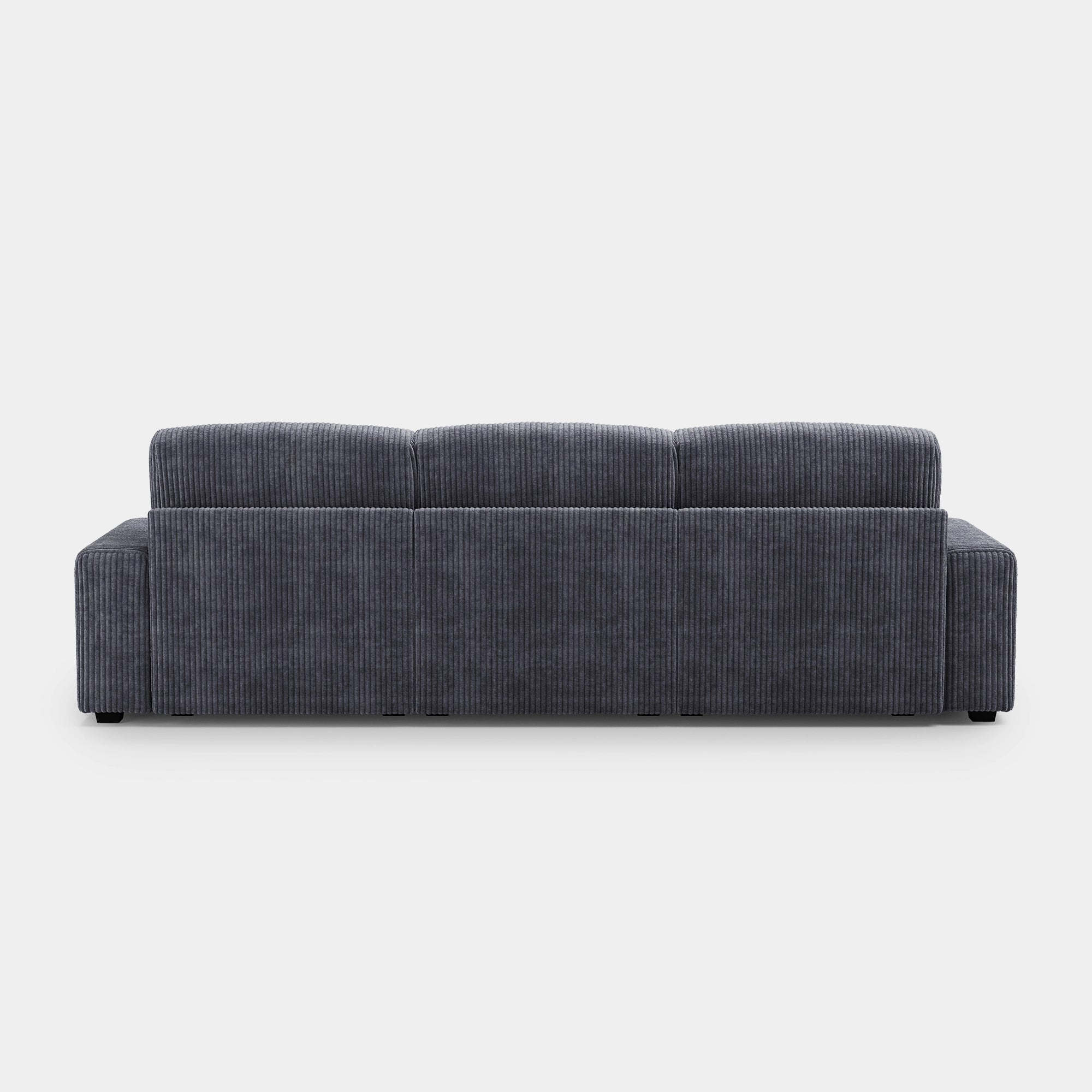 Pewter-Grey-/-Corduroy-3-Seat-Sofa
