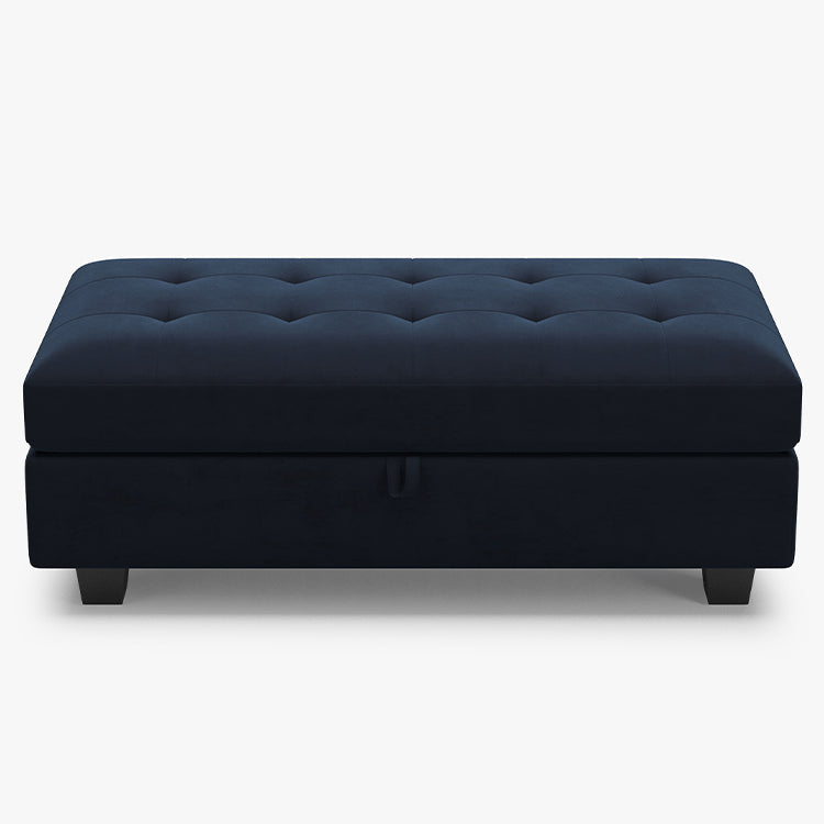 Belffin Modular Velvet Tufted Long Ottoman