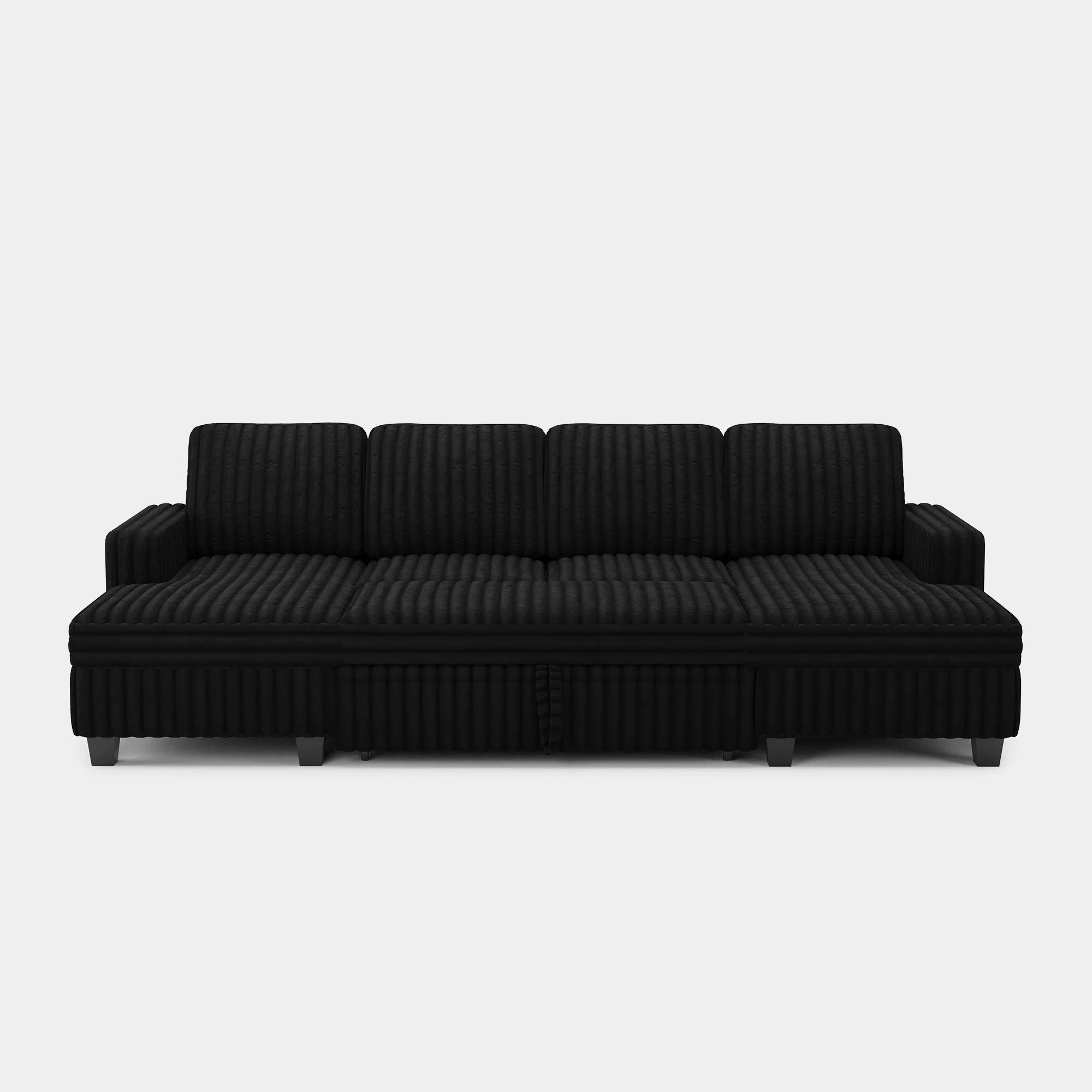 Piano-Black-/-Faux-Rabbit-Fur-Corduroy-A+G+H+I