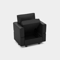 Soforia-Arm-Chair-Sand-Black-Faux-Leather-Storage