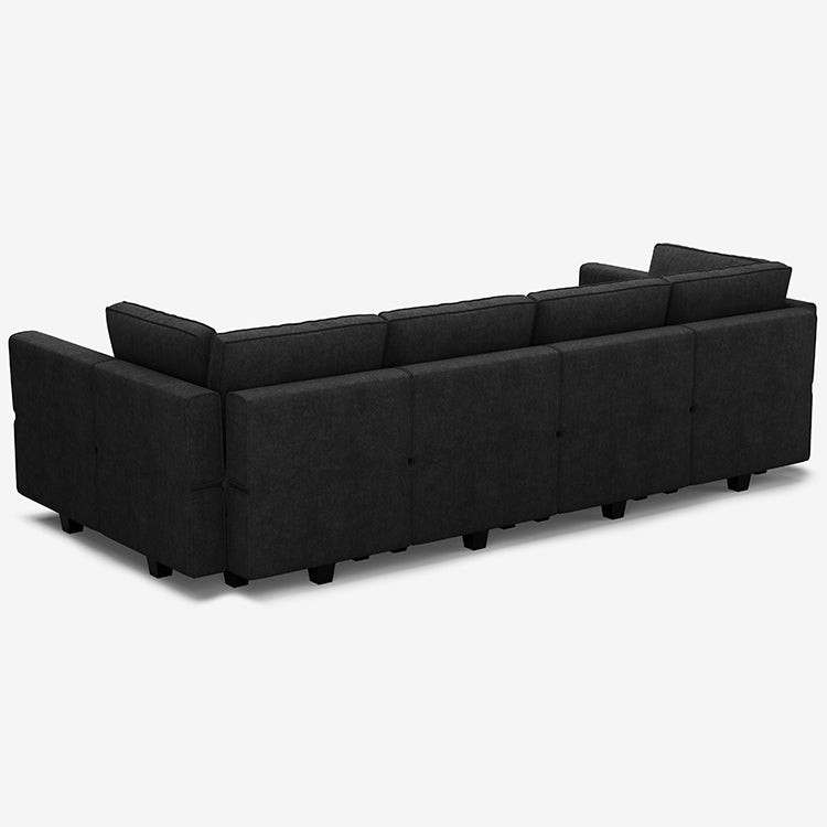 Belffin 6 Seats + 8 Sides  Modular Terry Sofa with Storage Seat