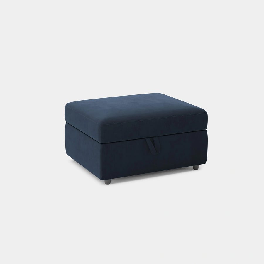 Navy-Blue-/-Velvet-Module-Ottoman