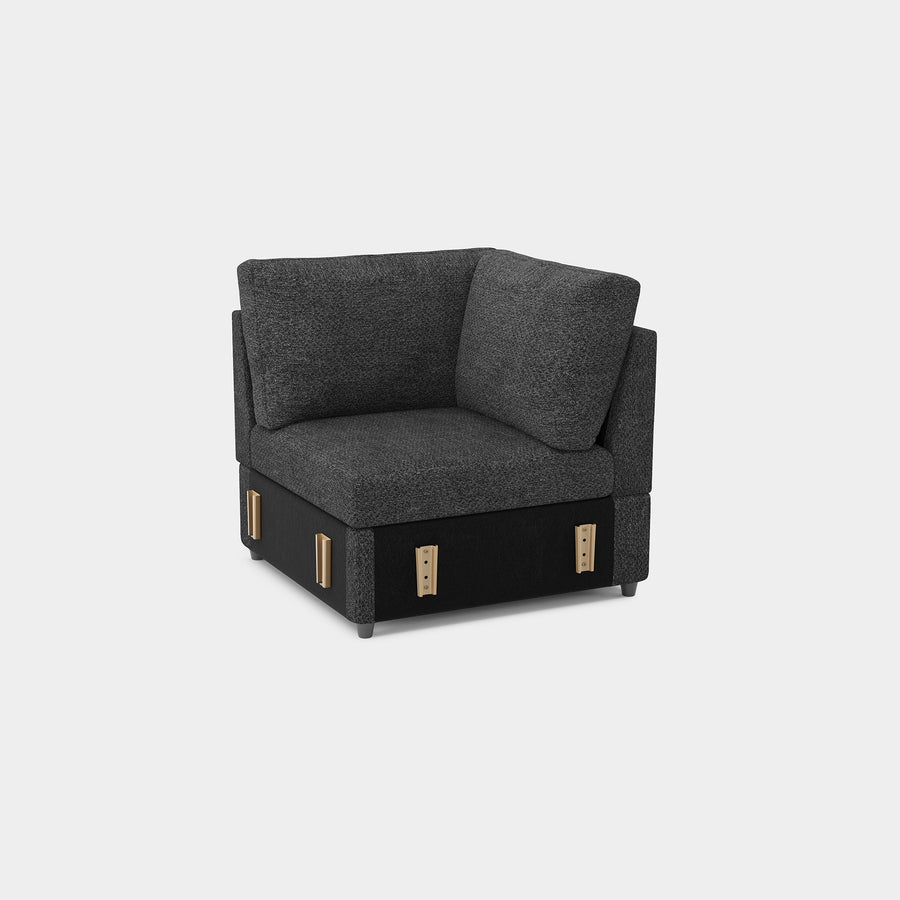 Graphite-Grey-/-Chenille-Module-Corner-Seat