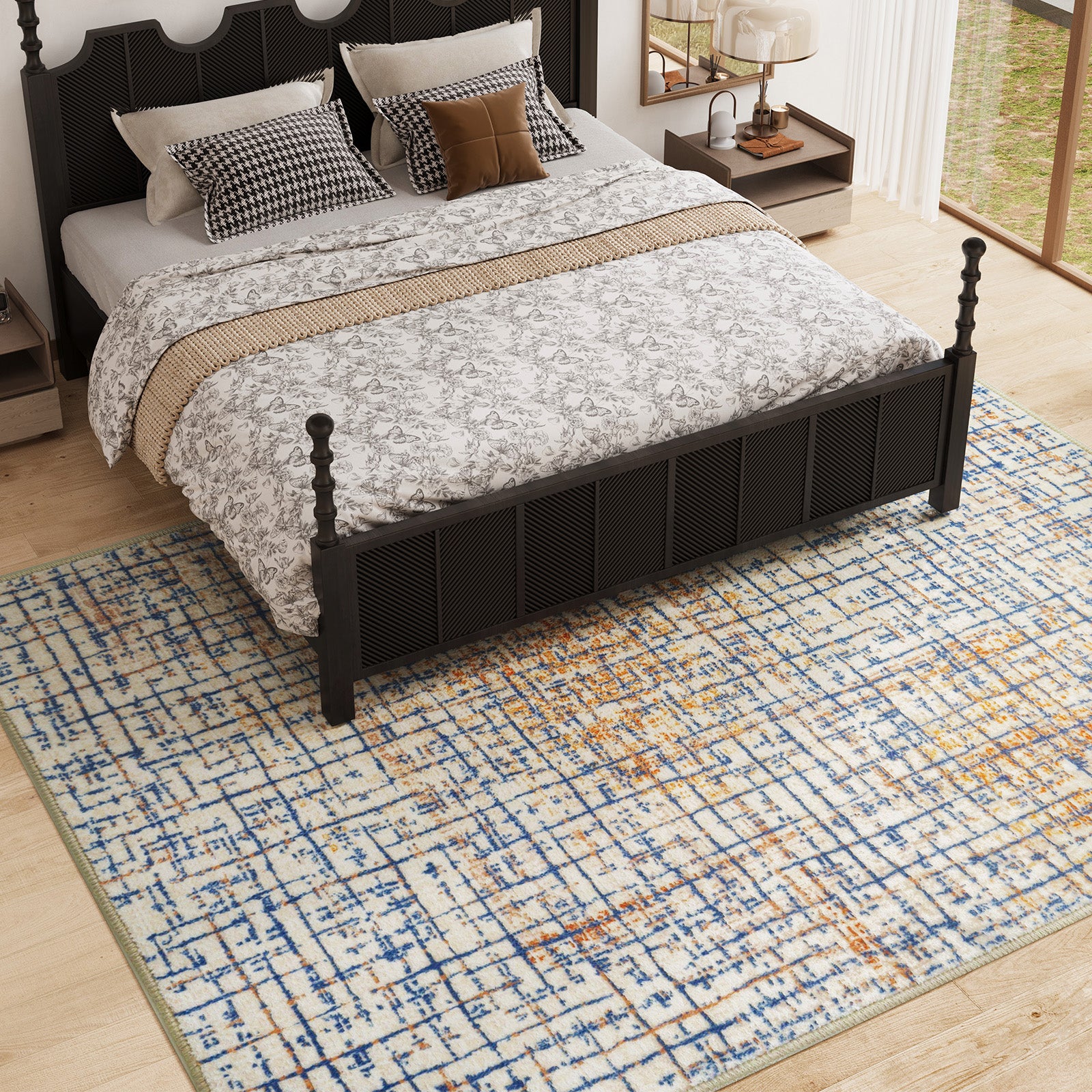 Vectora Geometric Area Rugs