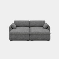 Silver-Grey-/-Chenille-4-Seat-Pit-Sectional