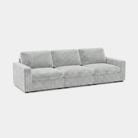 Cloud-Gray-/-Corduroy-3-Seat-Sofa